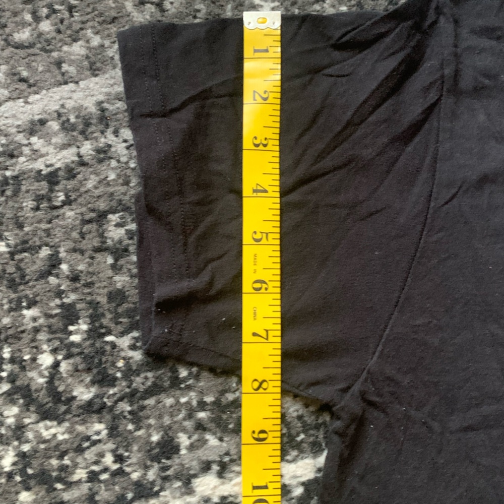 Faded Black California Landmarks Graphic Crop Top T-Shirt - Picture 6 of 11